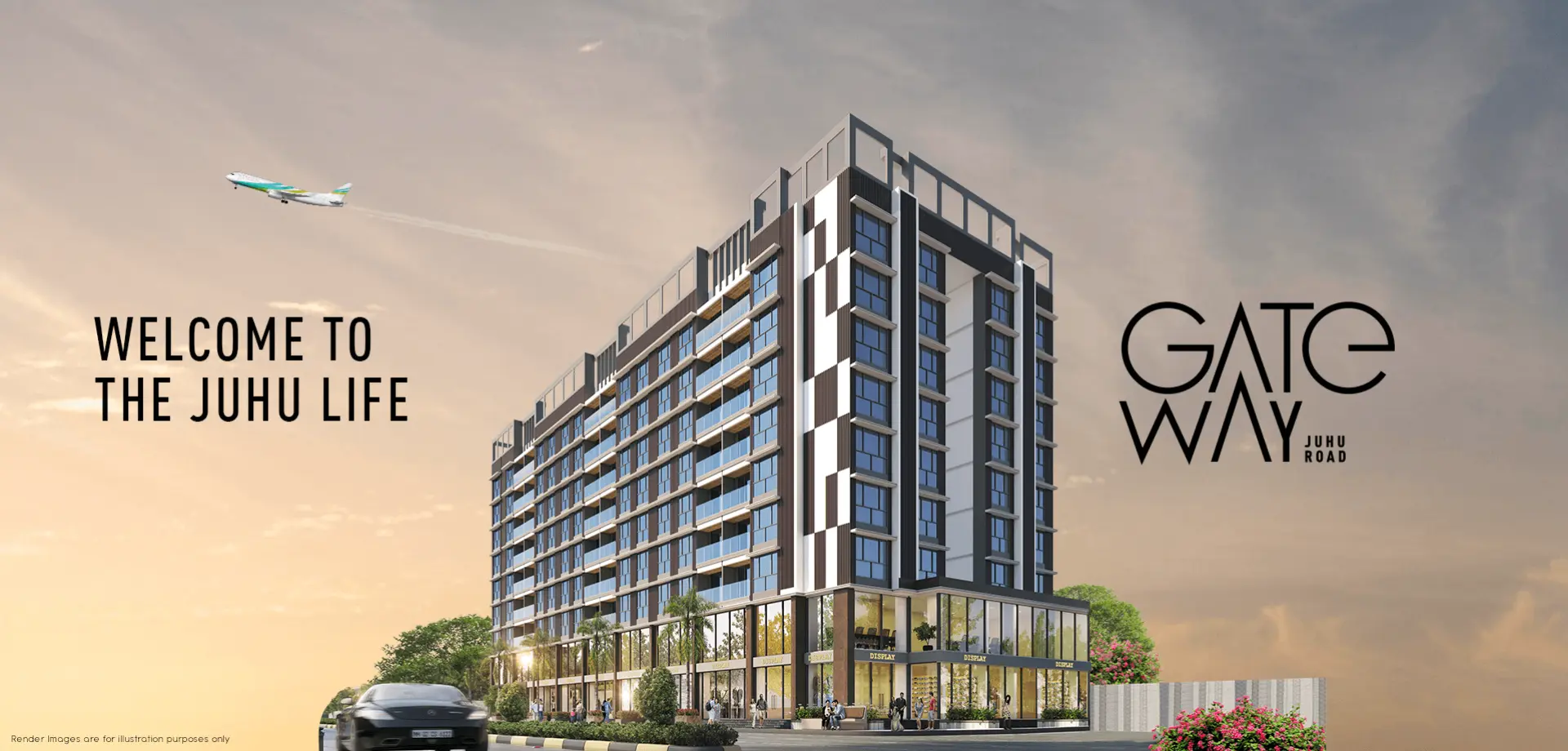 Gateway by MS Realty project Luxury 3 BHK Flats in Santacruz at Juhu Road 